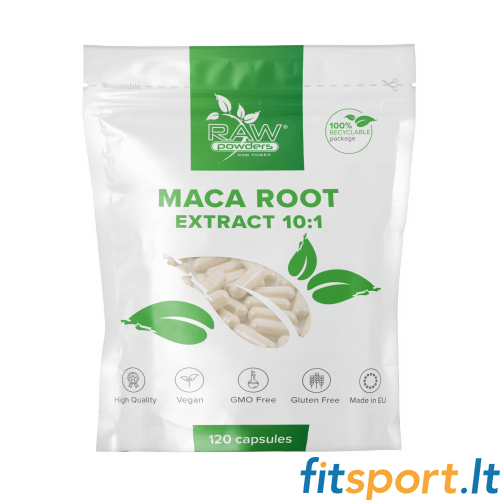 Rohpulver Maca-Wurzel 10:1 Extrakt (5000 mg 120 Kapseln) 
